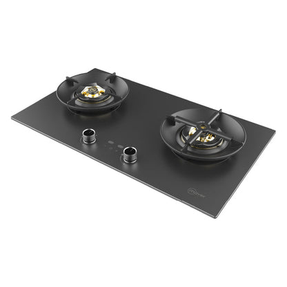 MAYER MMGH278HI 2 Burners Glass Gas Hob 78cm