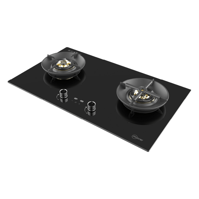 MAYER MMGH288HI 2 Burners Glass Gas Hob 88cm