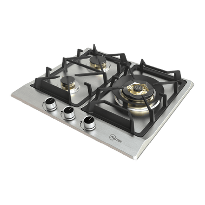MAYER MMSS360HI 3 Burners Stainless Steel Hob 60cm
