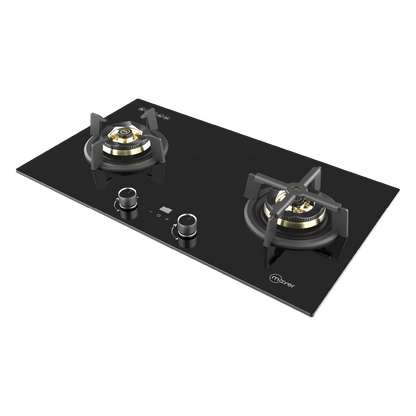 MAYER MMGH2078HI 2 Burners Glass Gas Hob 78cm