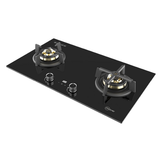 MAYER MMGH2078HI 2 Burners Glass Gas Hob 78cm