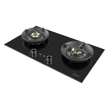 MAYER MMGH278HI 2 Burners Glass Gas Hob 78cm