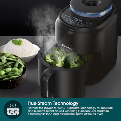 EUROPACE EAF7451DBK TrueSteam Air Fryer 4.5L