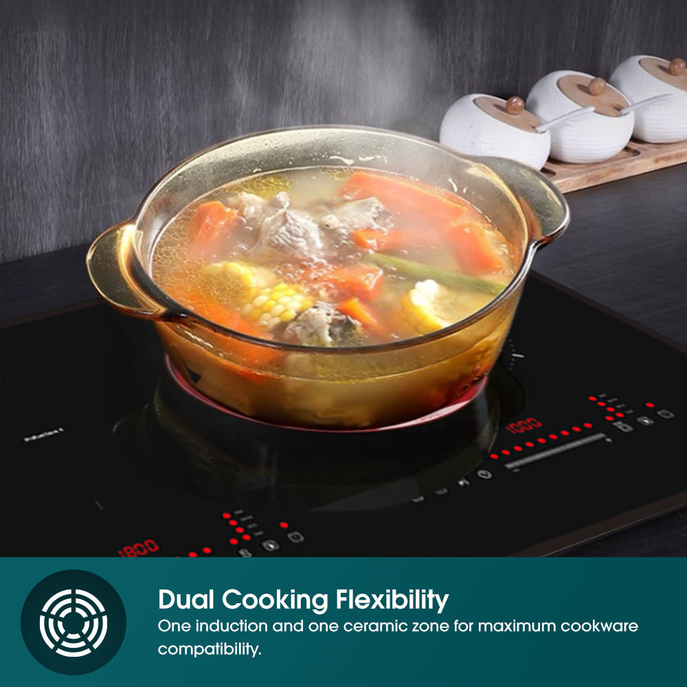 EUROPACE EIV7732E Hybrid Hob 73cm