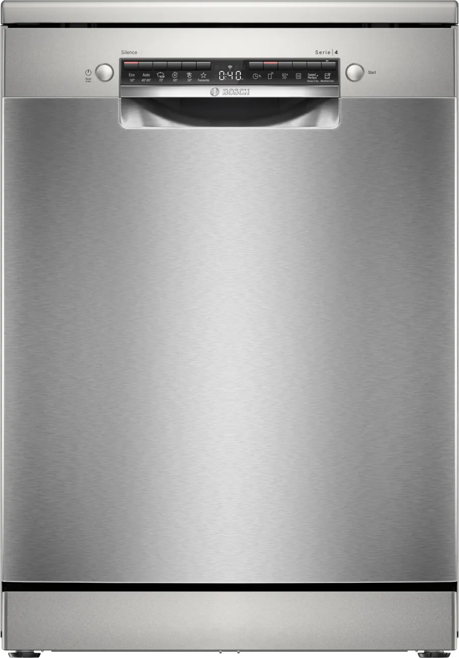 BOSCH SMS4HMI07E Series 4 Bosch Free-standing dishwasher 60 cm Brushed steel anti-fingerprint