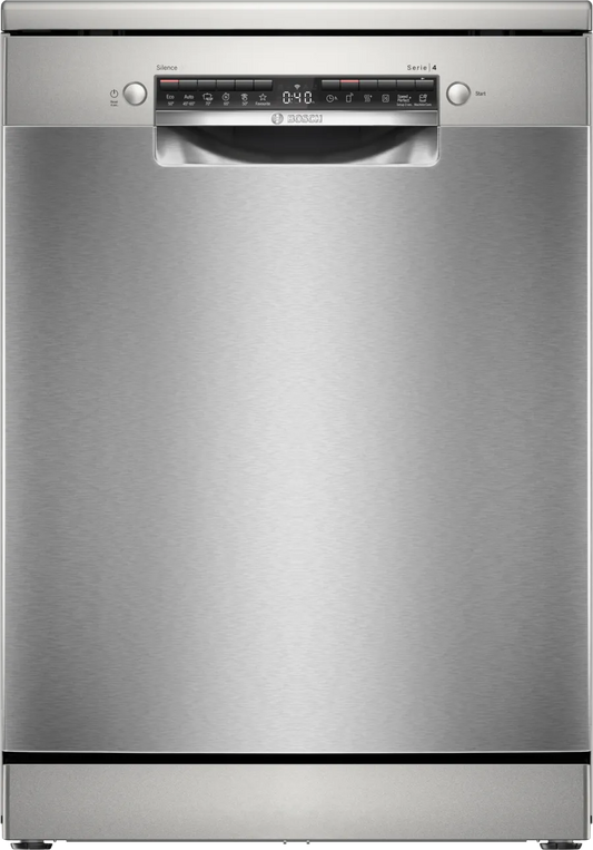 BOSCH SMS4HMI07E Series 4 Bosch Free-standing dishwasher 60 cm Brushed steel anti-fingerprint