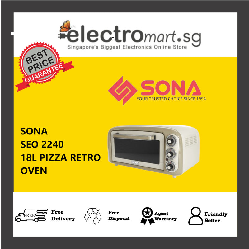 SONA SEO 2240 18L PIZZA RETRO OVEN