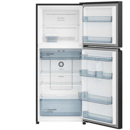 HITACHI HRTN6379BBKSG 2 Door Top Freezer 344L