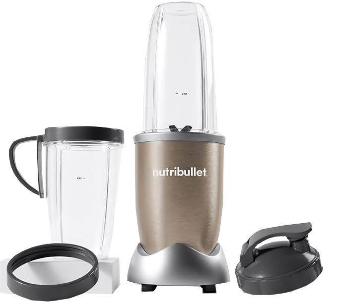 NutriBullet NB907CP Pro 900-Watt Hi-Speed Blender/Mixer Twist and Blend 9-Piece Set