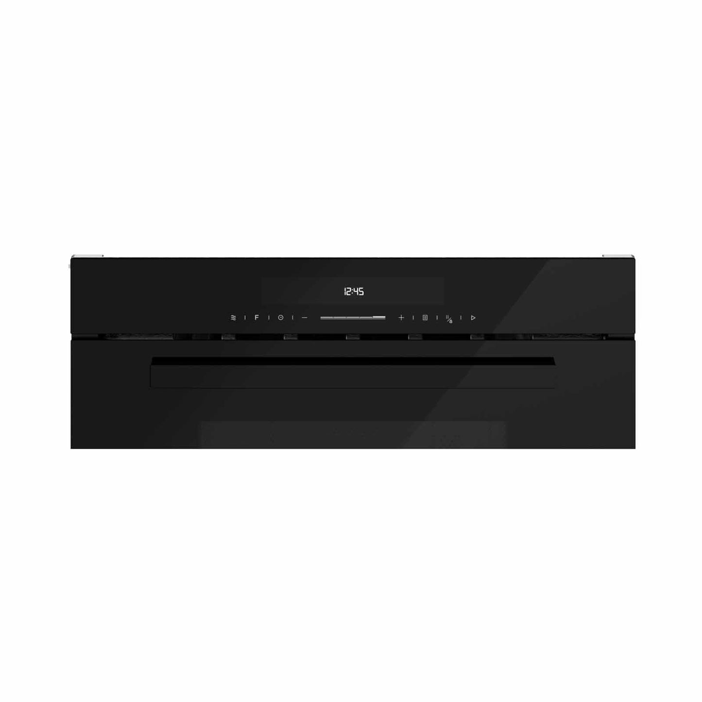 BERTAZZONI FMOD3053WLB1 60X38CM BUILT-IN MICROWAVE OVEN (34L)/(BLACK GLASS MODERN SERIES)