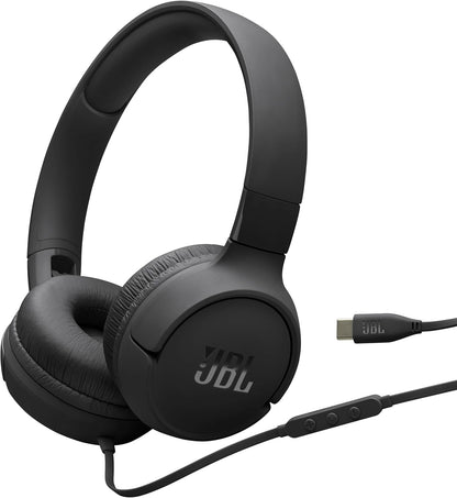 JBL Tune 520C - USC-C Hi-Res Wired On-Ear Headphones