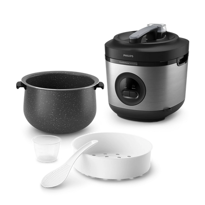 PHILIPS HD3213/31 Philips 1.8L Rice Cooker - Silver