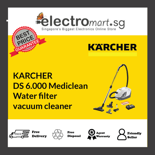 KARCHER DS 6.000 Mediclean Water filter vacuum cleaner