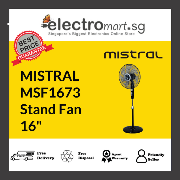 Mistral MSF1673 16" Stand Fan