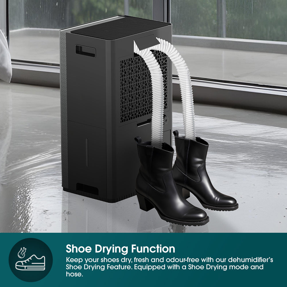 EUROPACE EDH8400DGY Dehumidifier + Air Purifier 40L