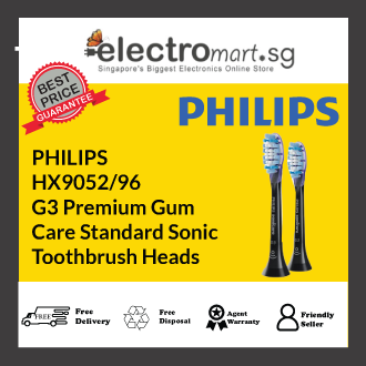 PHILIPS HX9052/96 G3 Premium Gum Care Standard Sonic Toothbrush Heads