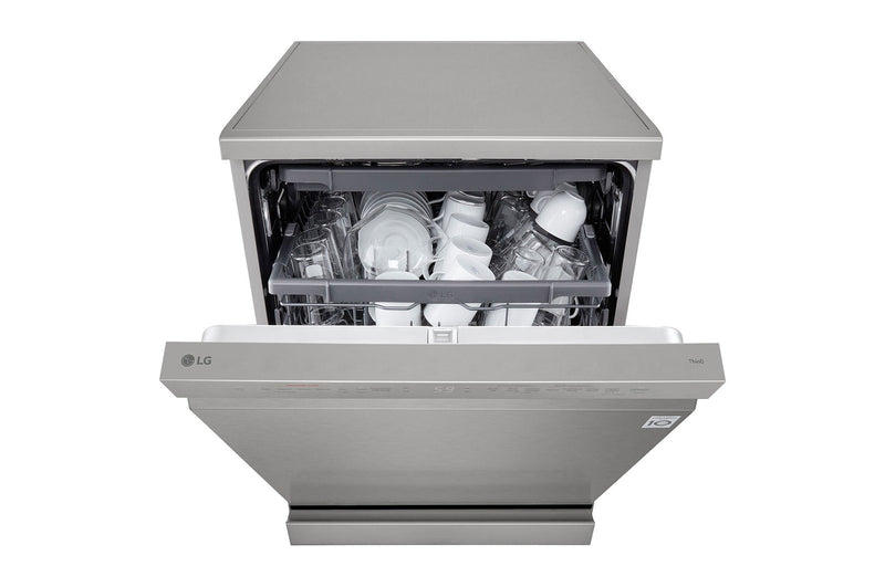 LG DFC533FV Front Control Smart Wi-fi Enabled Dishwasher in Prime Silver