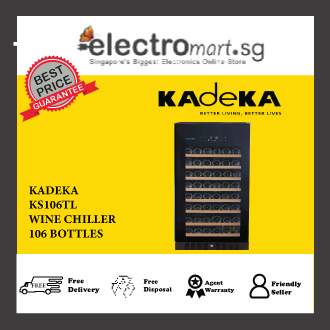 KADEKA KS106TL Signature Series Free-standing unit or built-In Inverter Compressor (LEFT HANDLE)