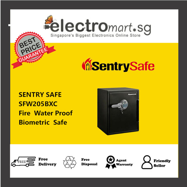 DURO SFW205BXC SentrySafe Fire  Water Proof Biometric  Safe