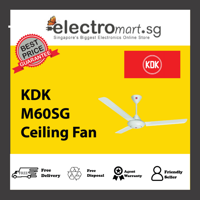 KDK M60SG Ceiling Fan