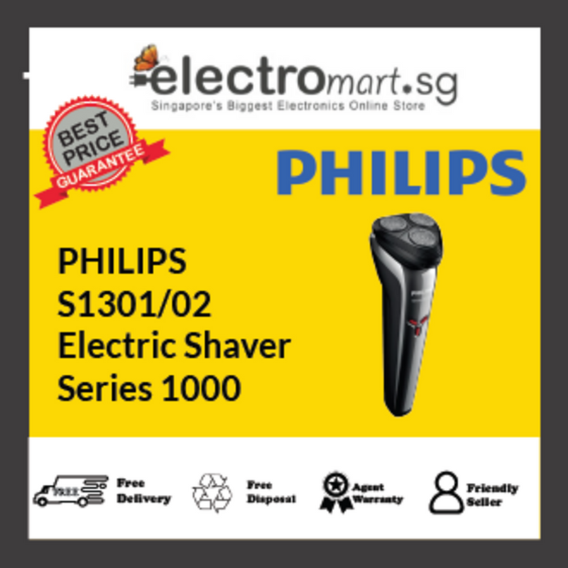 PHILIPS S1301/02 Electric Shaver  Series 1000