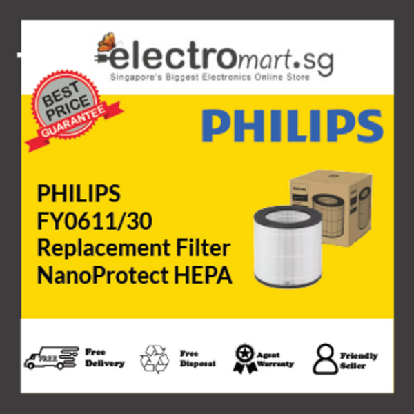 PHILIPS FY0611/30 Replacement Filter NanoProtect HEPA