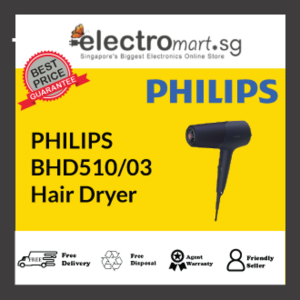 PHILIPS BHD510/03 Hair Dryer