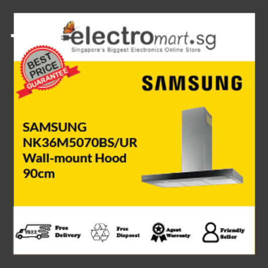 SAMSUNG NK36M5070BS/UR Wall-mount Hood 90cm