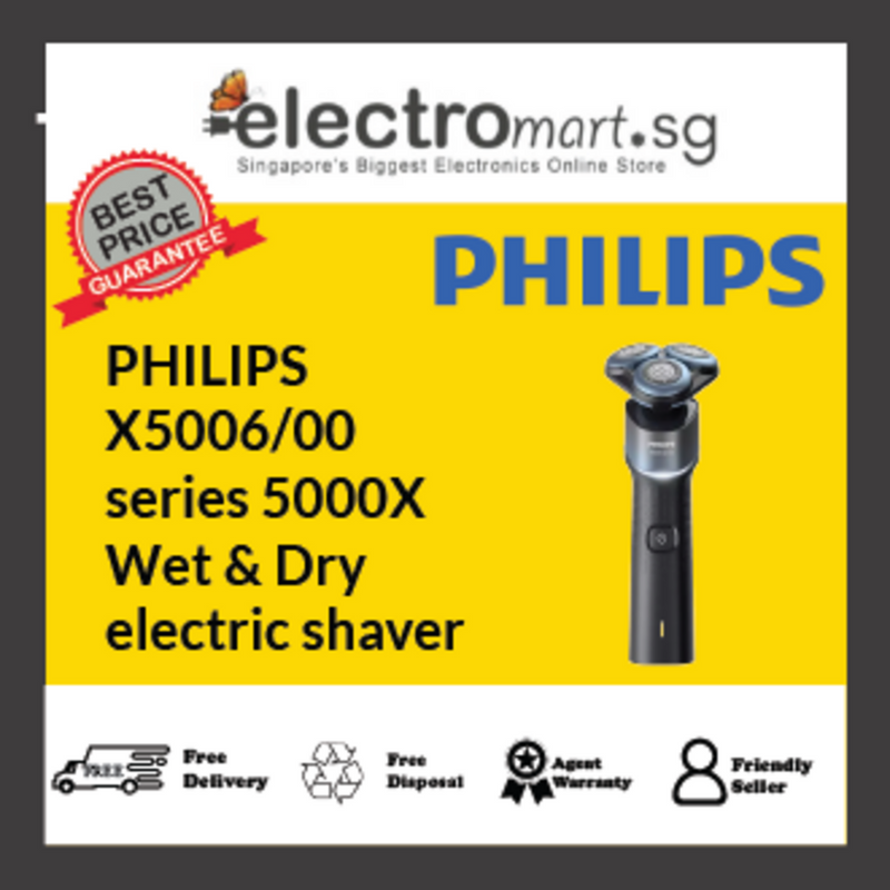 PHILIPS X5006/00 series 5000X  Wet & Dry  electric shaver