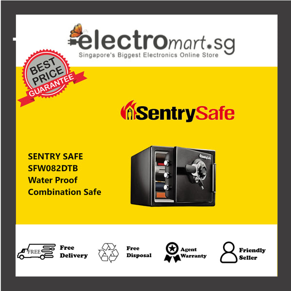 DURO SFW082DTB SentrySafe Fire  Water Proof  Combination Safe