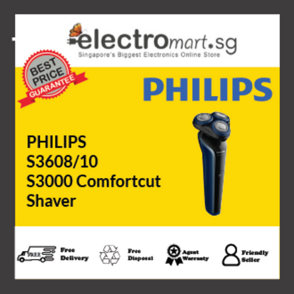 PHILIPS S3608/10 S3000 Comfortcut  Shaver