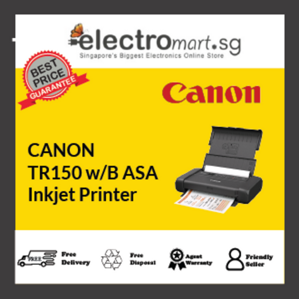 CANON TR150 w/B ASA Inkjet Printer