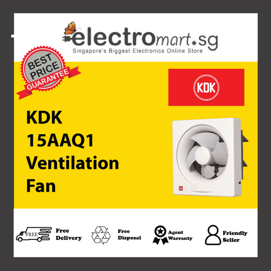 KDK 15AAQ1 Ventilation Fan