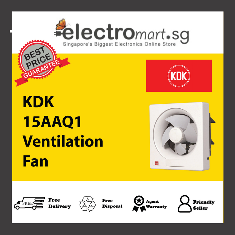 KDK 15AAQ1 Ventilation Fan