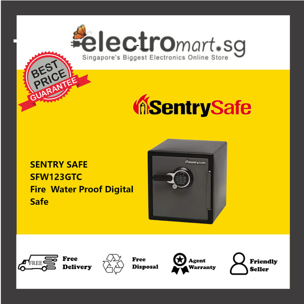 DURO SFW123GTC SentrySafe Fire  Water Proof Digital  Safe