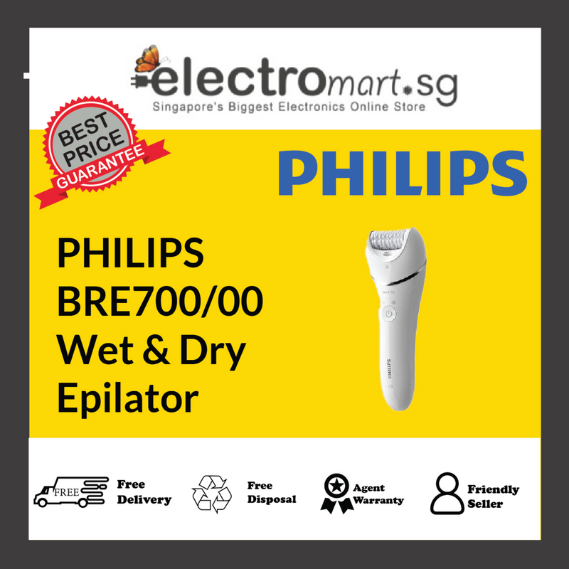 PHILIPS BRE700/00 Wet & Dry Epilator
