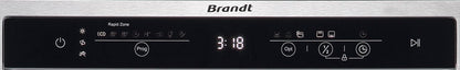 BRANDT BDF3024DX Free Standing Dishwasher
