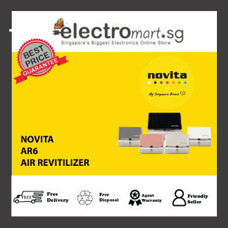 NOVITA AR6 Air Revitalizer, Black