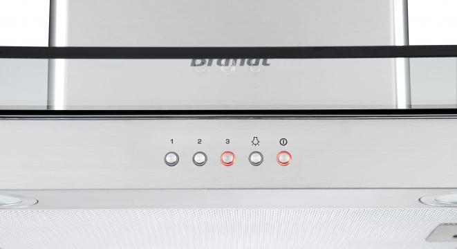 BRANDT BHB1944IX Wall Mount Hood 90cm
