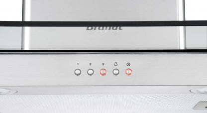 BRANDT BHB1944IX Wall Mount Hood 90cm