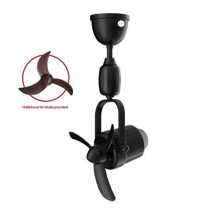 MISTRAL 516/GM Corner / Ceiling / Wall Fan with Remote 16”