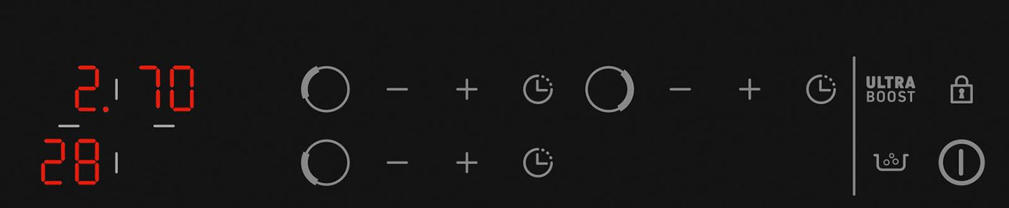 BRANDT BPI1638KB Induction Hob 60cm