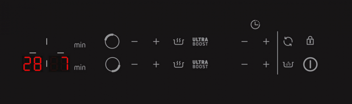 BRANDT BPI272UBL Induction Hob 75cm