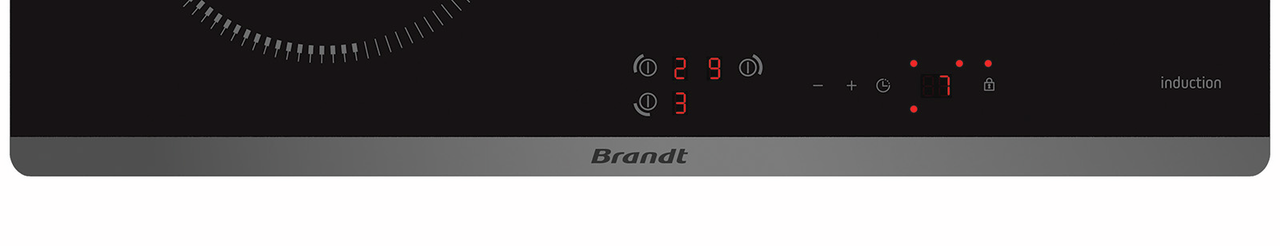 BRANDT BPI6309B Induction Hob 60cm