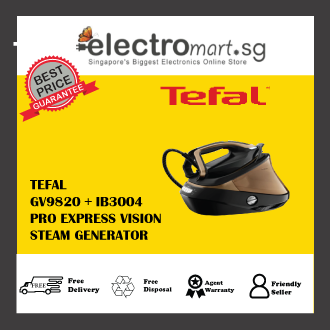 TEFAL GV9820 + IB3004  PRO EXPRESS VISION STEAM GENERATOR