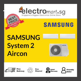 SAMSUNG SYSTEM 2 AIRCON AJ065DCJ3KFSP/1XAJ012DBAPKFSP/1XAJ018DBAPKFSP 1X12000 & 1X18000 BTU