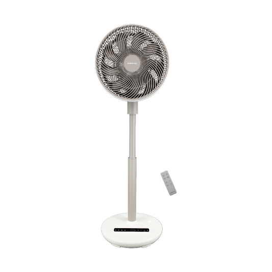 Mistral MHV9123DR-ML 12" DC High Velocity Moodlight Fan with Remote - Moonlight