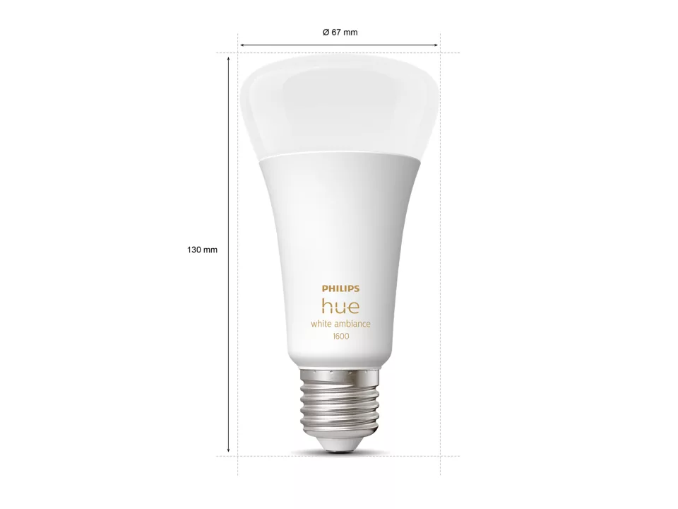 Philips Hue White Ambiance E27 13W A67 1300 lm