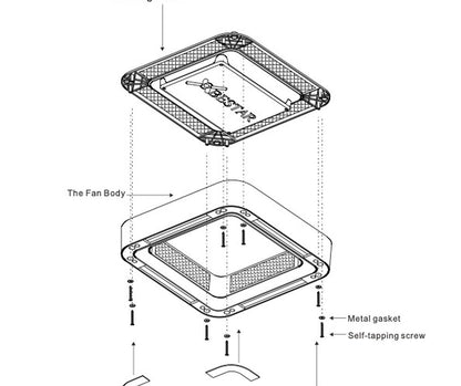 BESTAR NOVEL Ceiling Fan