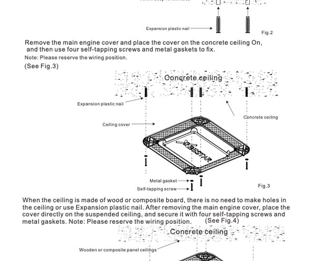 BESTAR NOVEL Ceiling Fan
